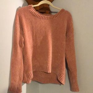 Gap Pink fuzzy sweater